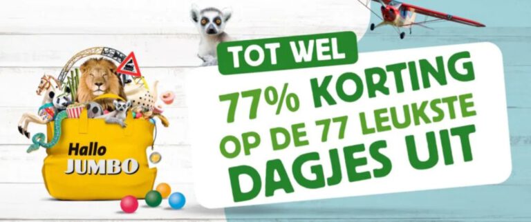 Jumbo Dagje Uit Actie 2020 - Jumbo Uitjes Spaaractie Via Jumbo Extra App!