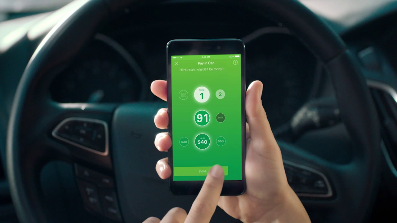 BPme app snel brandstof afrekenen en automatisch BP FreeBees sparen.