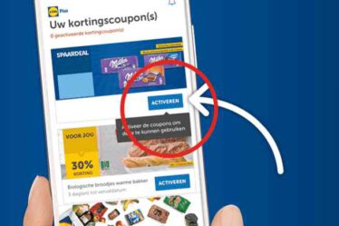 Lidl Plus app activeer de gratis boodschappen en korting Lidl vouchers met Lidl Plus app