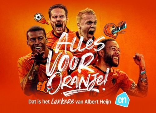 Albert Heijn - AH EK actie 2021 AH Hollandicons Tattoos en stickers actie